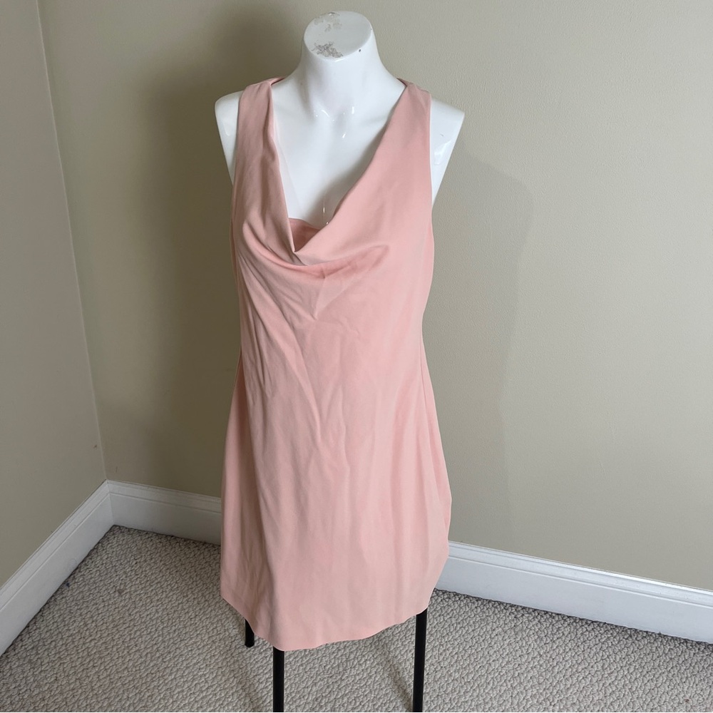 NWT Alice + Olivia Harmony Racerback Cowl Neck Dress